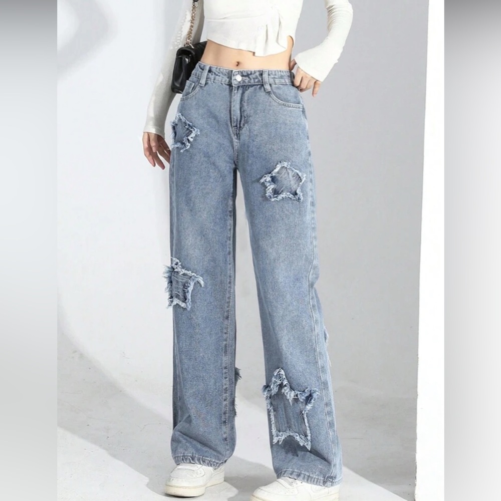 Stylish Blue Jeans.